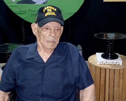 Marinheiro veterano, José Francisco Caxito